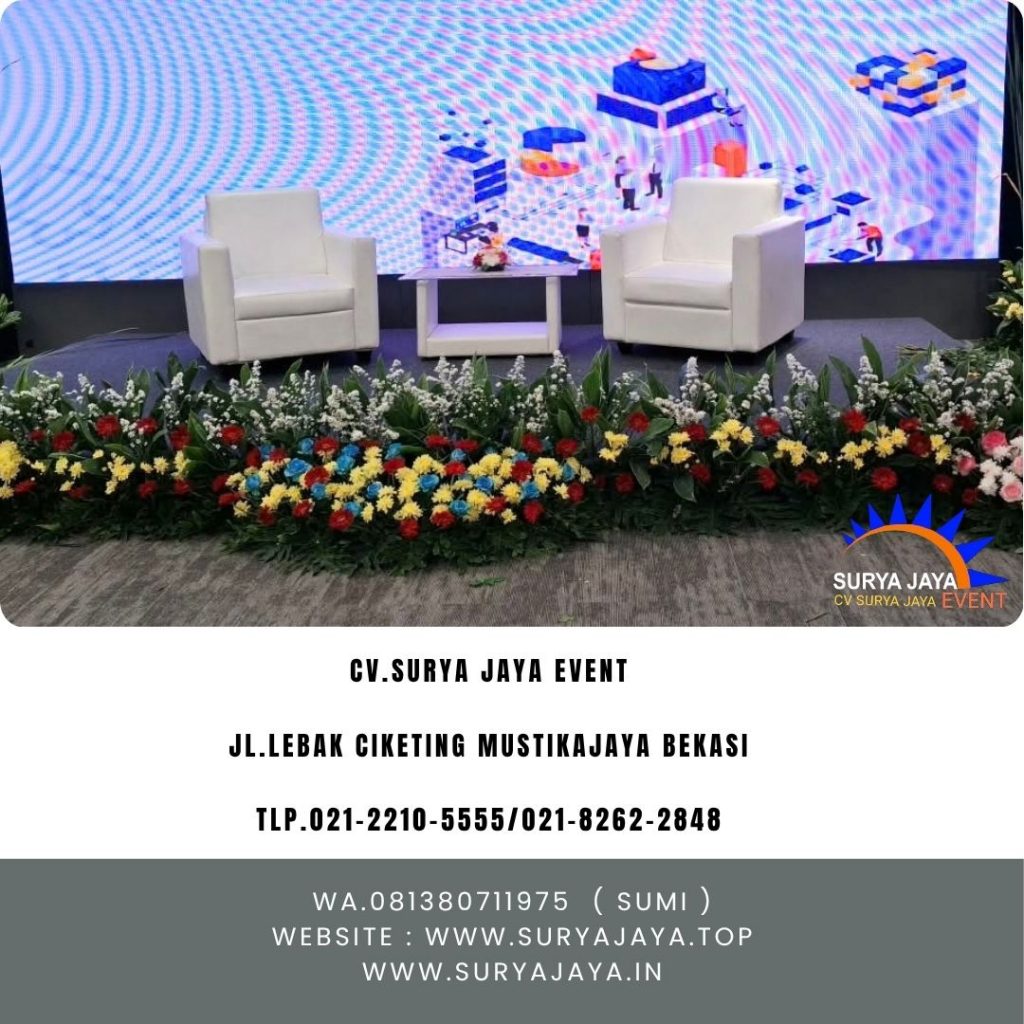 Sewa Sofa Putih Single Set Meja Kaca Jakarta