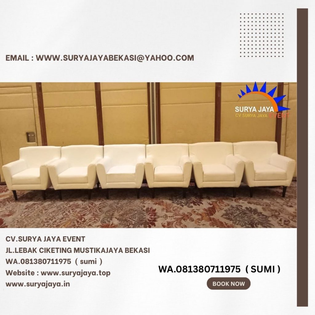 Sewa Sofa Scandinavian Ritz Carlton Jakarta Selatan