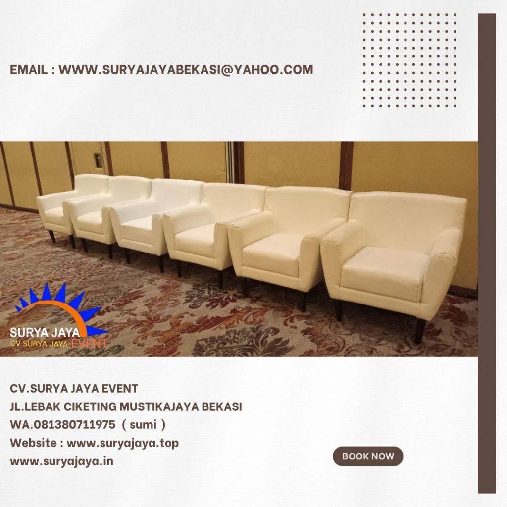 Sewa Sofa Scandinavian Ritz Carlton Jakarta Selatan