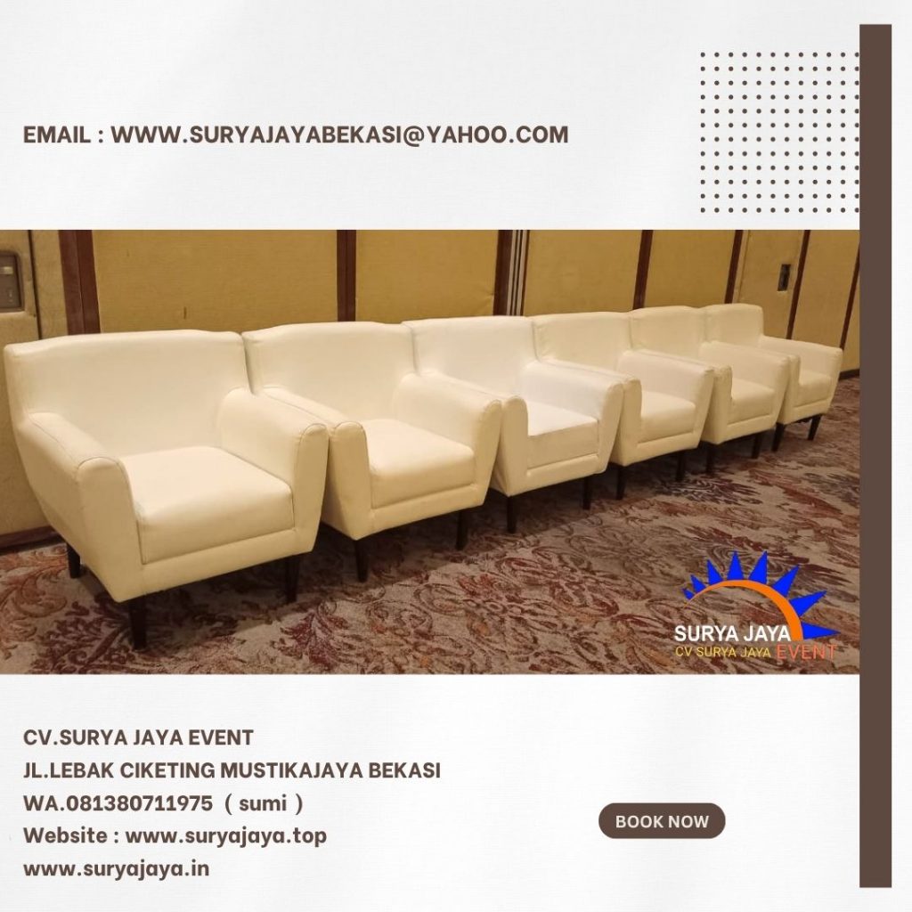 Sewa Sofa Scandinavian Ritz Carlton Jakarta Selatan