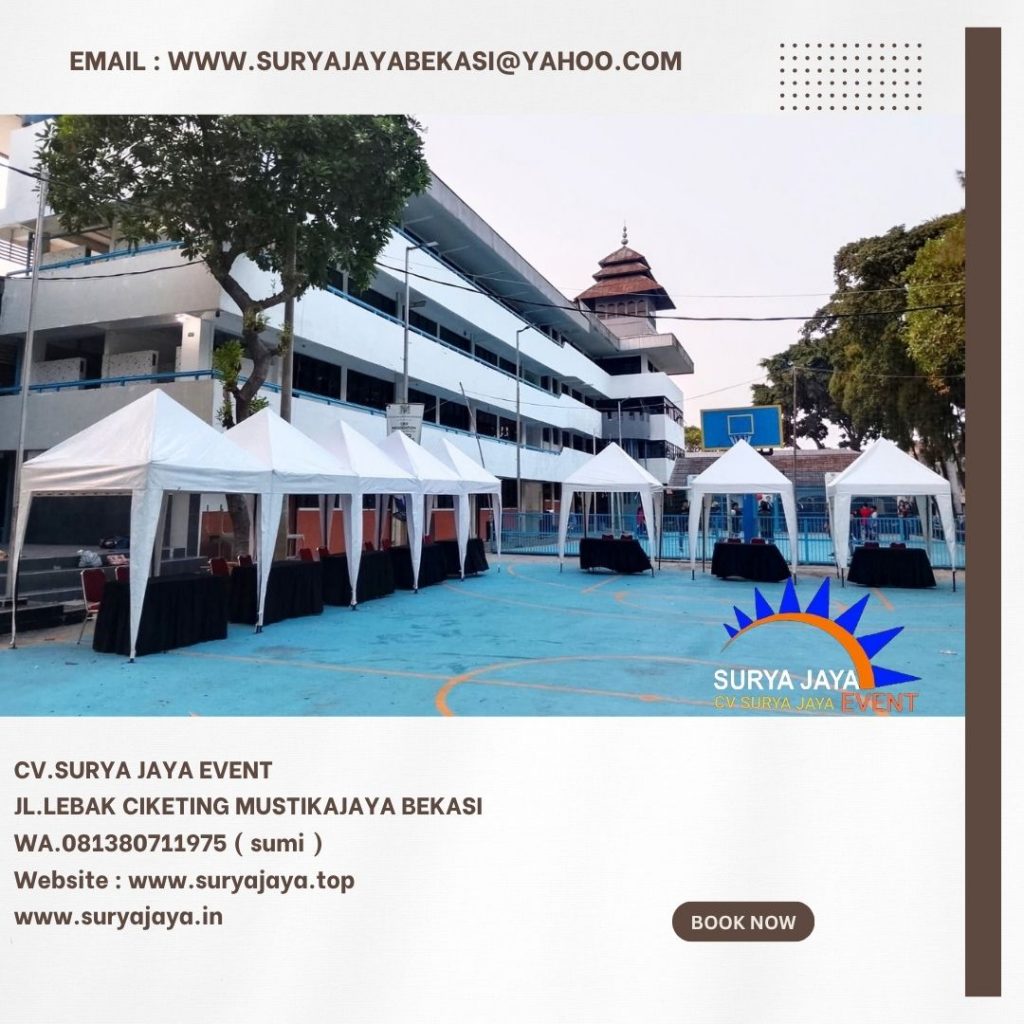 Sewa Tenda Bazar Putih Depok (081380711975)