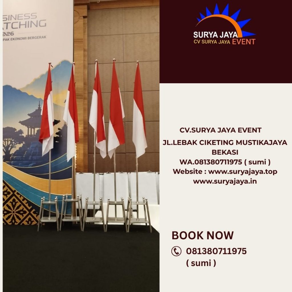 Sewa Tiang Bendera stainless Jakpus (081380711975)
