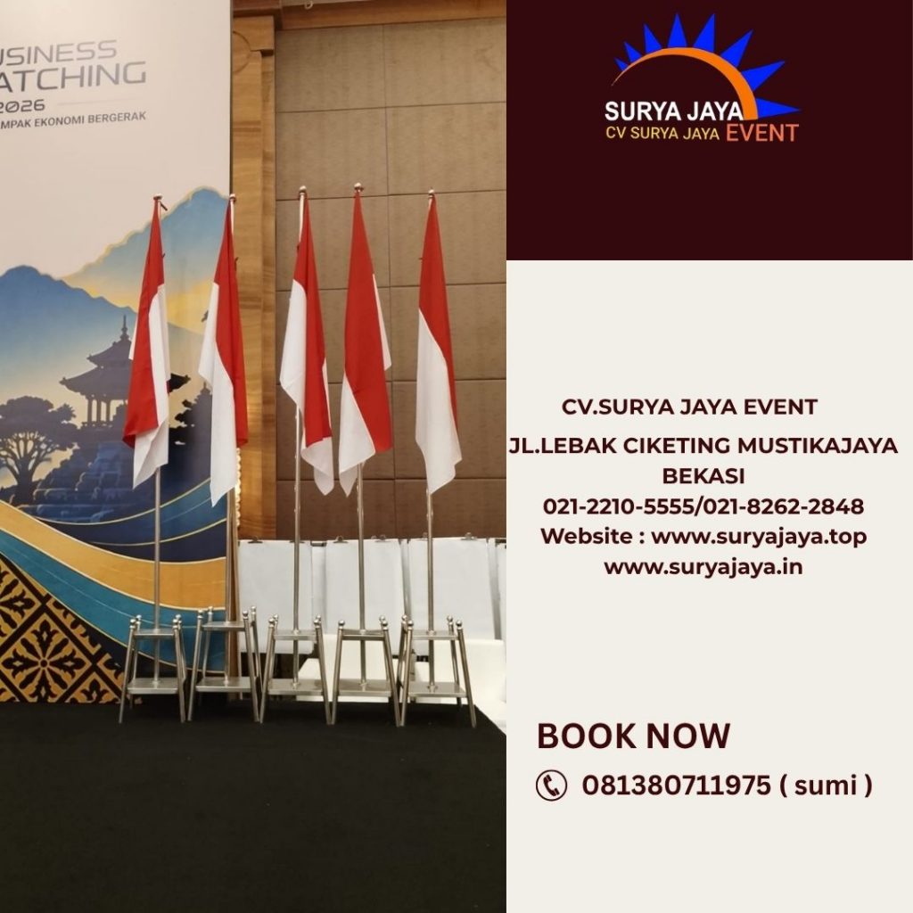 Sewa Tiang Bendera stainless Jakpus (081380711975)
